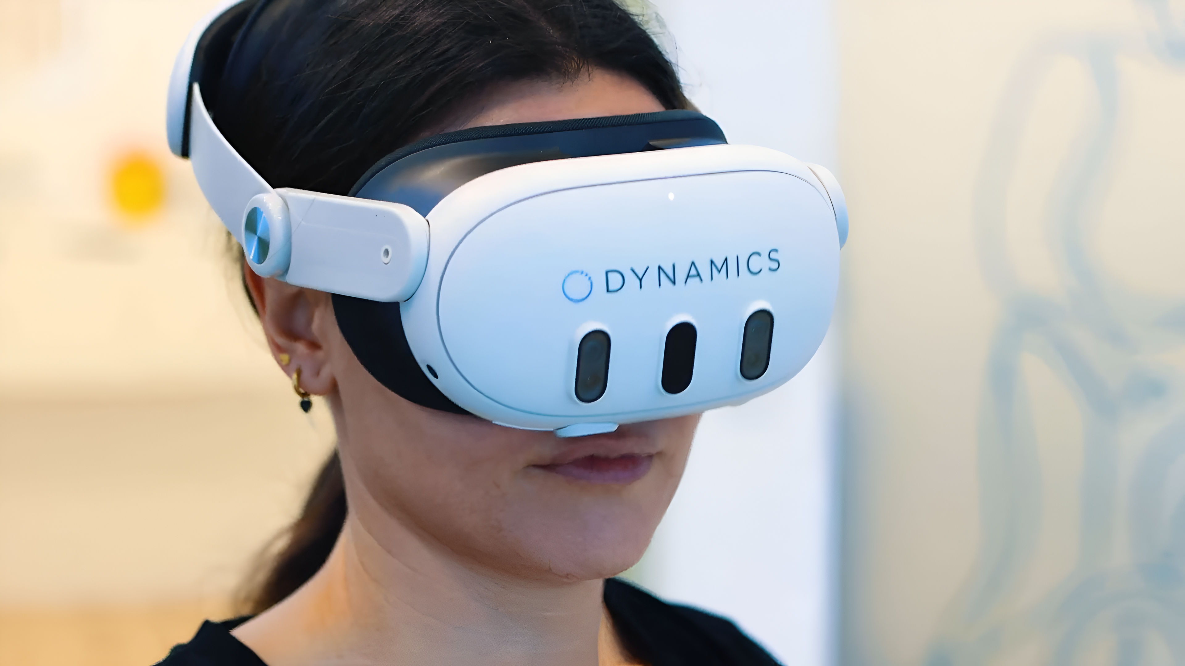 Paciente usando Dynamics VR